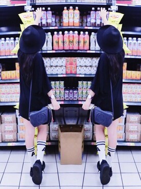 「idid」｜Katie Liuさん（レディース・157cm）の夏コーディネート