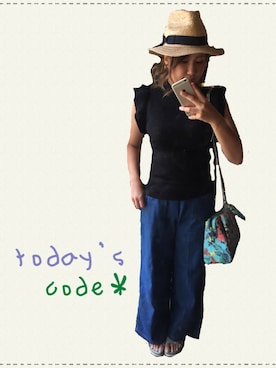 Saki ＊Meiさん（レディース・158cm）の夏コーディネート