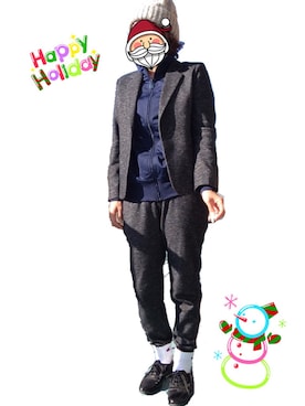 Ichiさん（レディース・159cm）の冬コーディネート