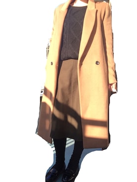 Ichiさん（レディース・159cm）の冬コーディネート