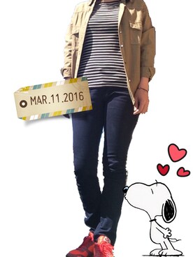 Ichiさん（レディース・159cm）の春コーディネート