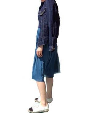 「Cher Shore（シェルショア）のアイテム」を使った、Ichiさん（レディース・159cm）の春コーディネート