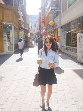 「travel」｜「アイテム（バレエシューズ）」を使った、IcyBooさん（レディース・163cm）の冬コーディネート