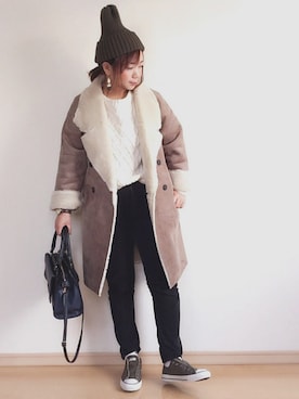 @sami♡さん(レディース・158cm)の冬コーディネート