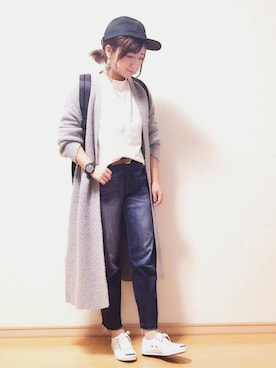 @sami♡さん（レディース・158cm）の冬コーディネート