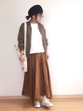 @sami♡さん（レディース・158cm）の冬コーディネート