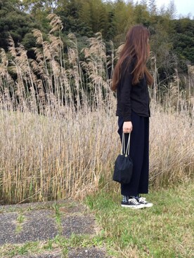 「chimala（チマラ）のアイテム（バッグ）」を使った、annさん（レディース・163cm）の春コーディネート