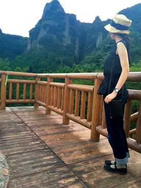 「matta（マッタ）のアイテム」を使った、annさん（レディース・163cm）の夏コーディネート