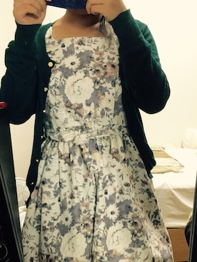 「NICE CLAUP（ナイスクラップ）のアイテム（その他アウター）」を使った、vacancesさん（レディース・154cm）の秋コーディネート