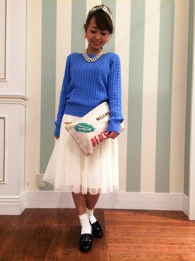 N. STAFFさん（レディース・160cm）の春コーディネート