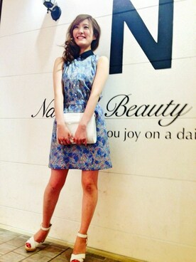 N. STAFFさん（レディース・160cm）の春コーディネート