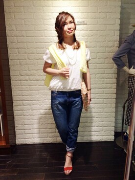 N. STAFFさん（レディース・160cm）の春コーディネート