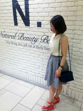 N. STAFFさん(レディース・160cm)の春コーディネート