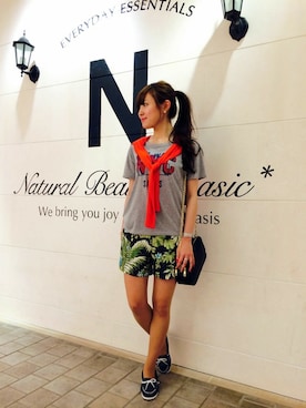 N. STAFFさん(レディース・160cm)の夏コーディネート