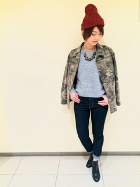 N. STAFFさん(レディース・160cm)の秋コーディネート