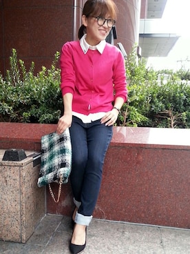 N. STAFFさん(レディース・160cm)の秋コーディネート