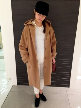 「N.（N. Natural Beauty Basic）（エヌエヌナチュラルビューティーベーシック）のアイテム（ブーティ）」を使った、N. STAFFさん（レディース・160cm）の秋コーディネート