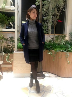 N. STAFFさん（レディース・160cm）の秋コーディネート