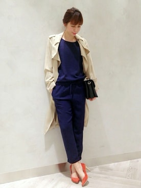 N. STAFFさん(レディース・160cm)の春コーディネート