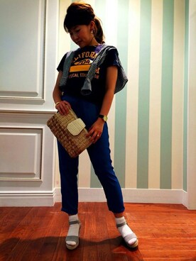 N. STAFFさん(レディース・160cm)の春コーディネート