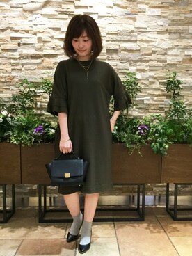 N. STAFFさん（レディース・160cm）の秋コーディネート