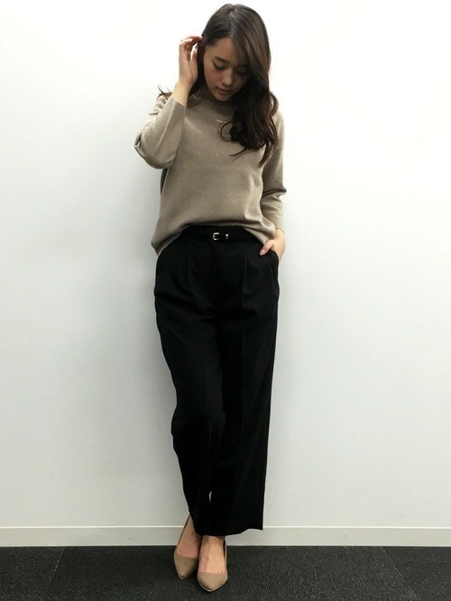 ワイドパンツを男ウケコーデに変えるポイントは