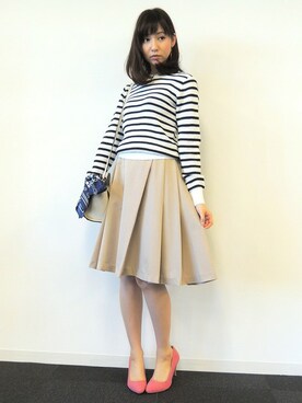 N. STAFFさん(レディース・160cm)の春コーディネート