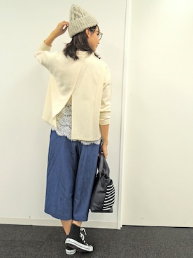 N. STAFFさん（レディース・160cm）の春コーディネート