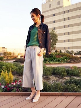 「N.（N. Natural Beauty Basic）（エヌエヌナチュラルビューティーベーシック）のアイテム（ブルゾン）」を使った、N. STAFFさん（レディース・160cm）の冬コーディネート