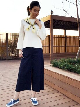 N. STAFFさん（レディース・160cm）の冬コーディネート