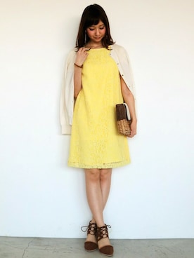 N. STAFFさん（レディース・161cm）の春コーディネート