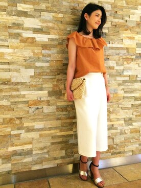 N. STAFFさん(レディース・160cm)の春コーディネート