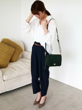 N. STAFFさん（レディース・165cm）の夏コーディネート