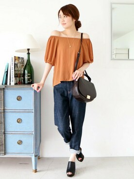 N. STAFFさん(レディース・165cm)の夏コーディネート