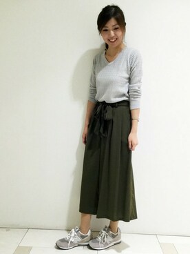 N. STAFFさん（レディース・160cm）の秋コーディネート