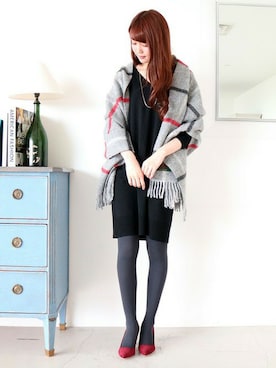 N. STAFFさん（レディース・165cm）の秋コーディネート