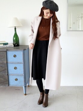 「N.（N. Natural Beauty Basic）（エヌエヌナチュラルビューティーベーシック）のアイテム（ブルゾン）」を使った、N. STAFFさん（レディース・165cm）の秋コーディネート