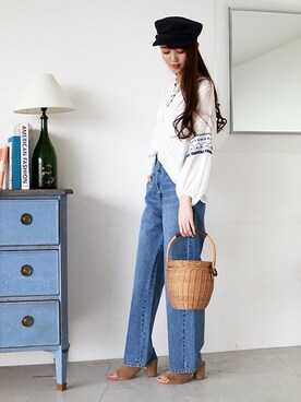 N. STAFFさん(レディース・165cm)の冬コーディネート