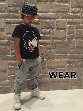 「H&M（エイチ・アンド・エム）のアイテム（その他パンツ、グレー系）」を使った、Ayaさん（レディース）の秋コーディネート