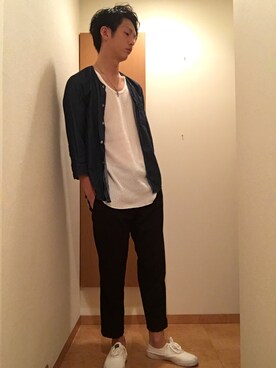 Yasuhide Dobashiさん(メンズ・177cm)の夏コーディネート