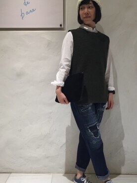 おばたさん(レディース・159cm)の秋コーディネート