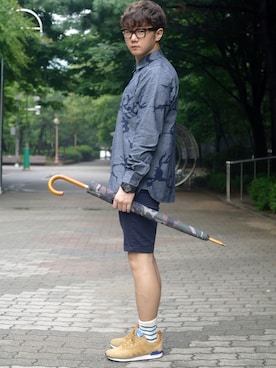 「Carhartt（カーハート）のアイテム（その他）」を使った、김선비さん（メンズ・178cm）の夏コーディネート