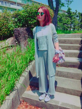 Y☺︎K☺︎さん（レディース・165cm）の春コーディネート