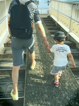 aさん（キッズ・90cm）の夏コーディネート