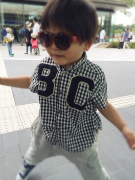 aさん(キッズ・100cm)の夏コーディネート