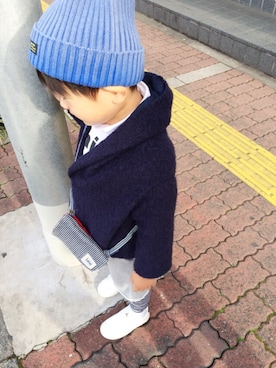 aさん(キッズ・100cm)の冬コーディネート