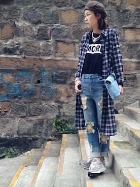 i_am_ah_mic  🇭🇰さん（レディース・168cm）の冬コーディネート