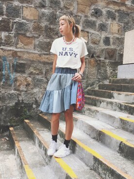 「JOOMI LIM（ジューミリム）のアイテム」を使った、i_am_ah_mic  🇭🇰さん（レディース・168cm）の夏コーディネート