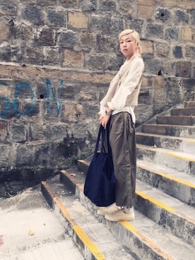 「DOEK」｜i_am_ah_mic  🇭🇰さん（レディース・168cm）の秋コーディネート