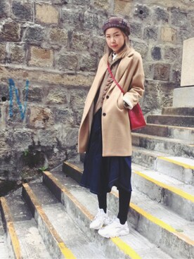 i_am_ah_mic  🇭🇰さん（レディース・168cm）の冬コーディネート